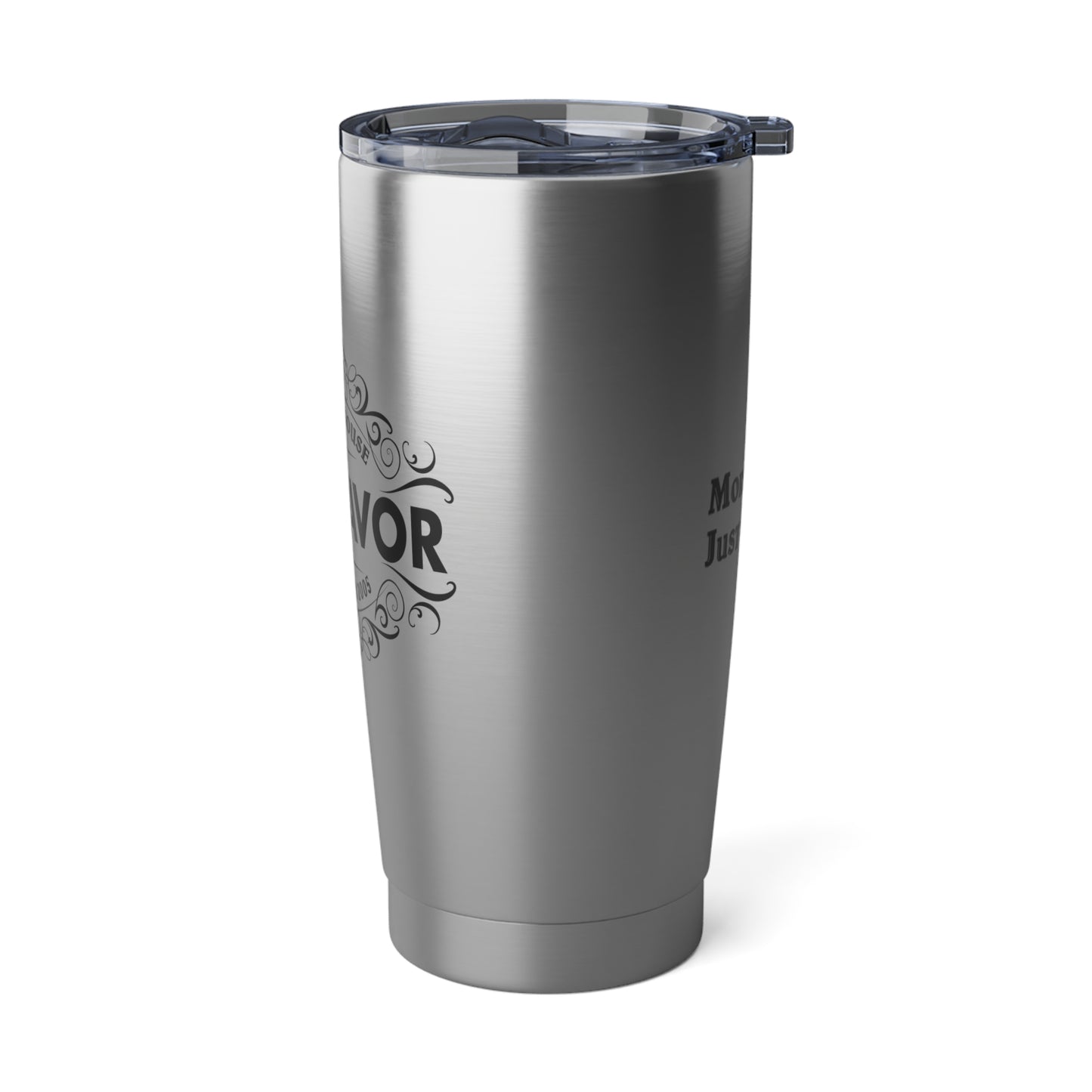 Silver Sip & Savor 20oz Travel Mug for Coffee Lovers