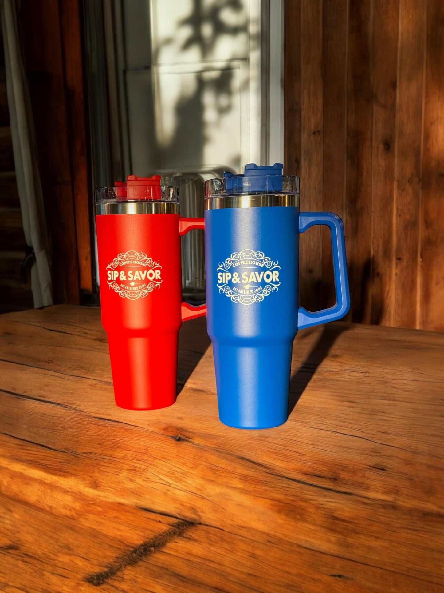 Sip Bundle #2 - Hippo Tumbler w/pound of coffee