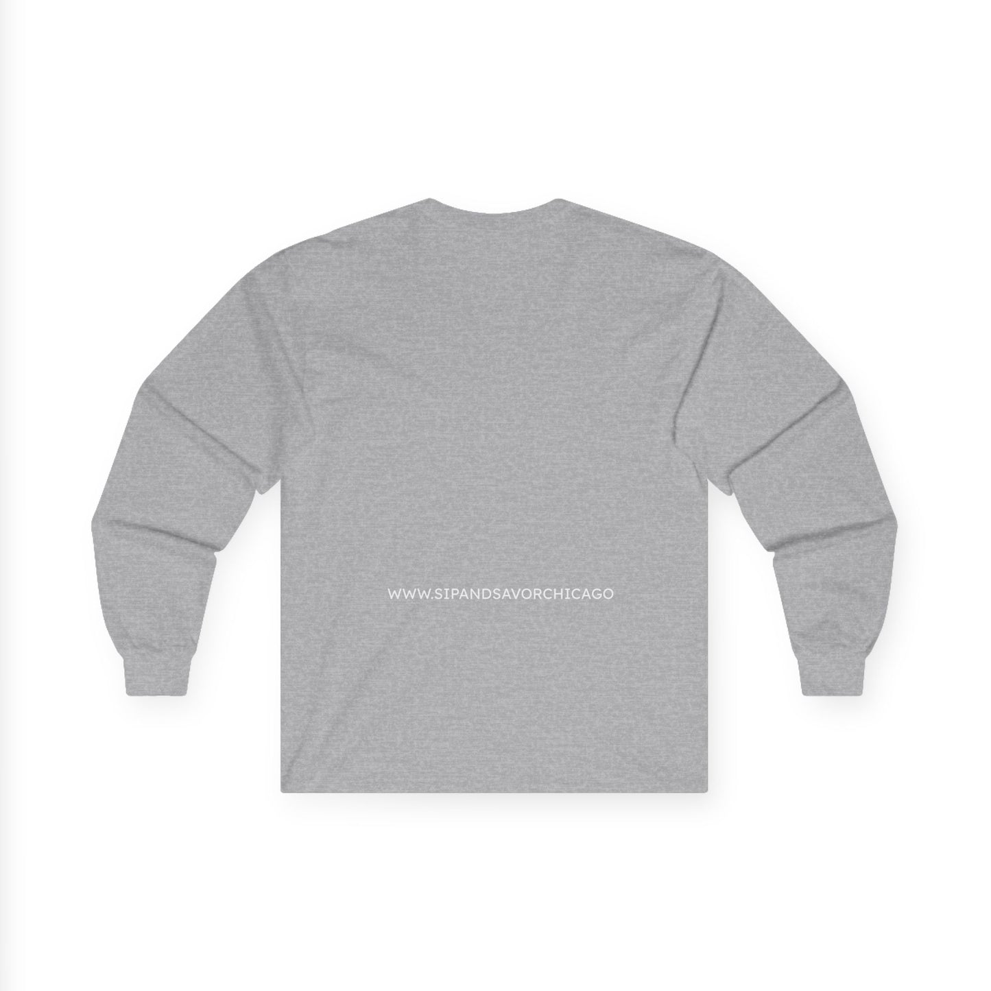 Sip Happens Long Sleeve Tee – Funny Wine Shirt