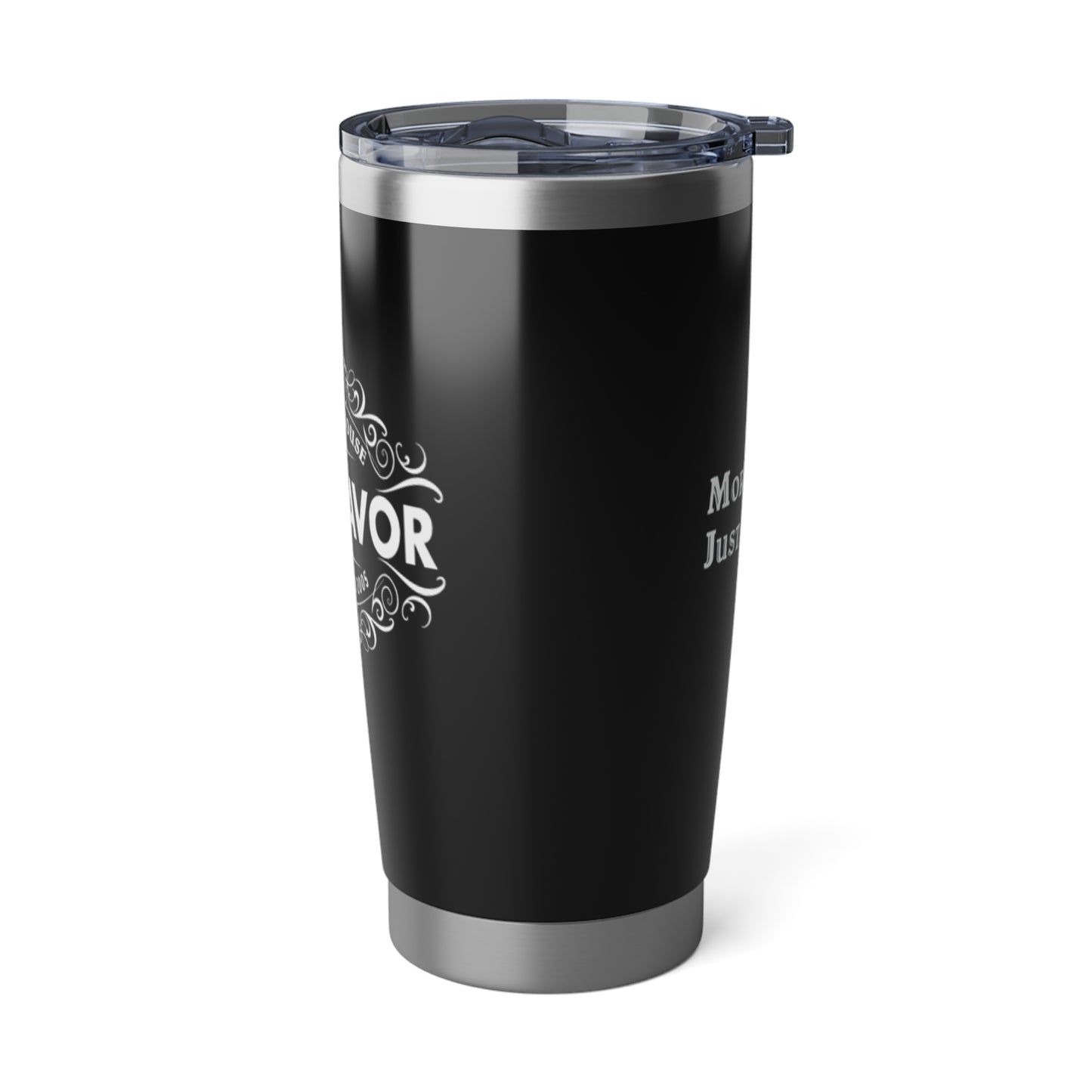 Black Sip & Savor 20oz Travel Mug for Coffee Lovers